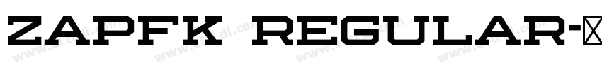 Zapfk Regular字体转换 Zapfk Regular字体转换